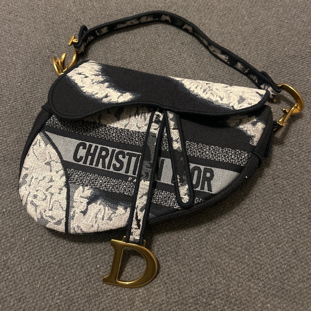 Dior’s Woman Saddle Bag